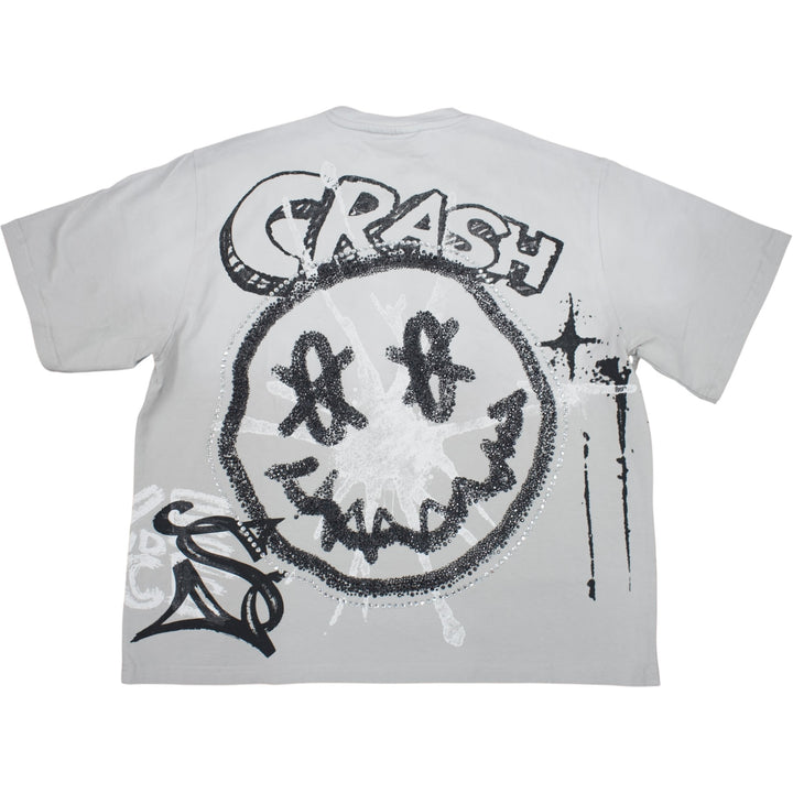 Smoke Rise KT26S425 Smiley Tee Grey