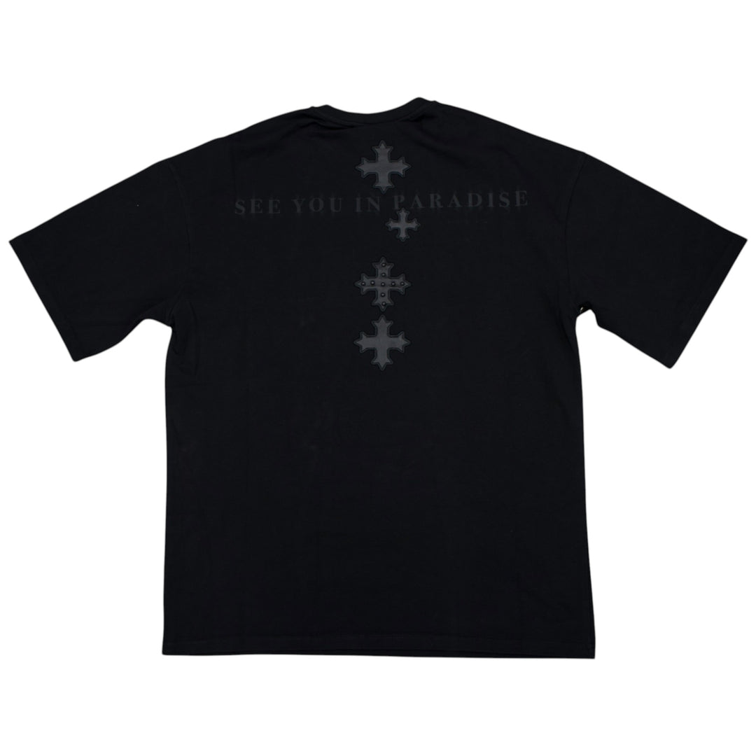 See In You Paradise 9188 Patches Tee Jet Black