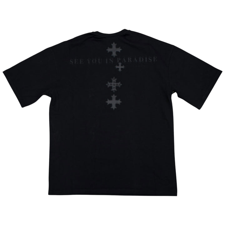 See In You Paradise 9188 Patches Tee Jet Black