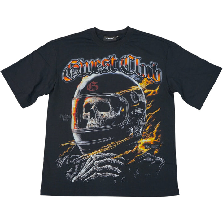 Gwest Dead Zone Cruiser Tee Black, Red
