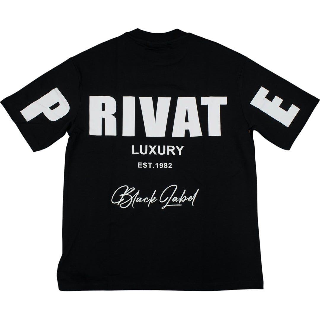 Black Label BL-001 Private Tee Black