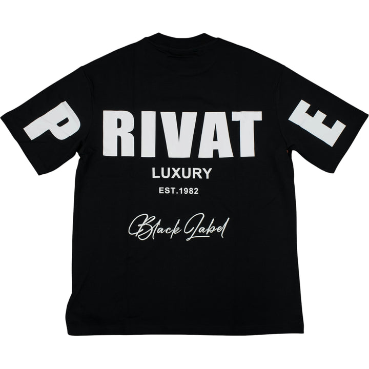 Black Label BL-001 Private Tee Black