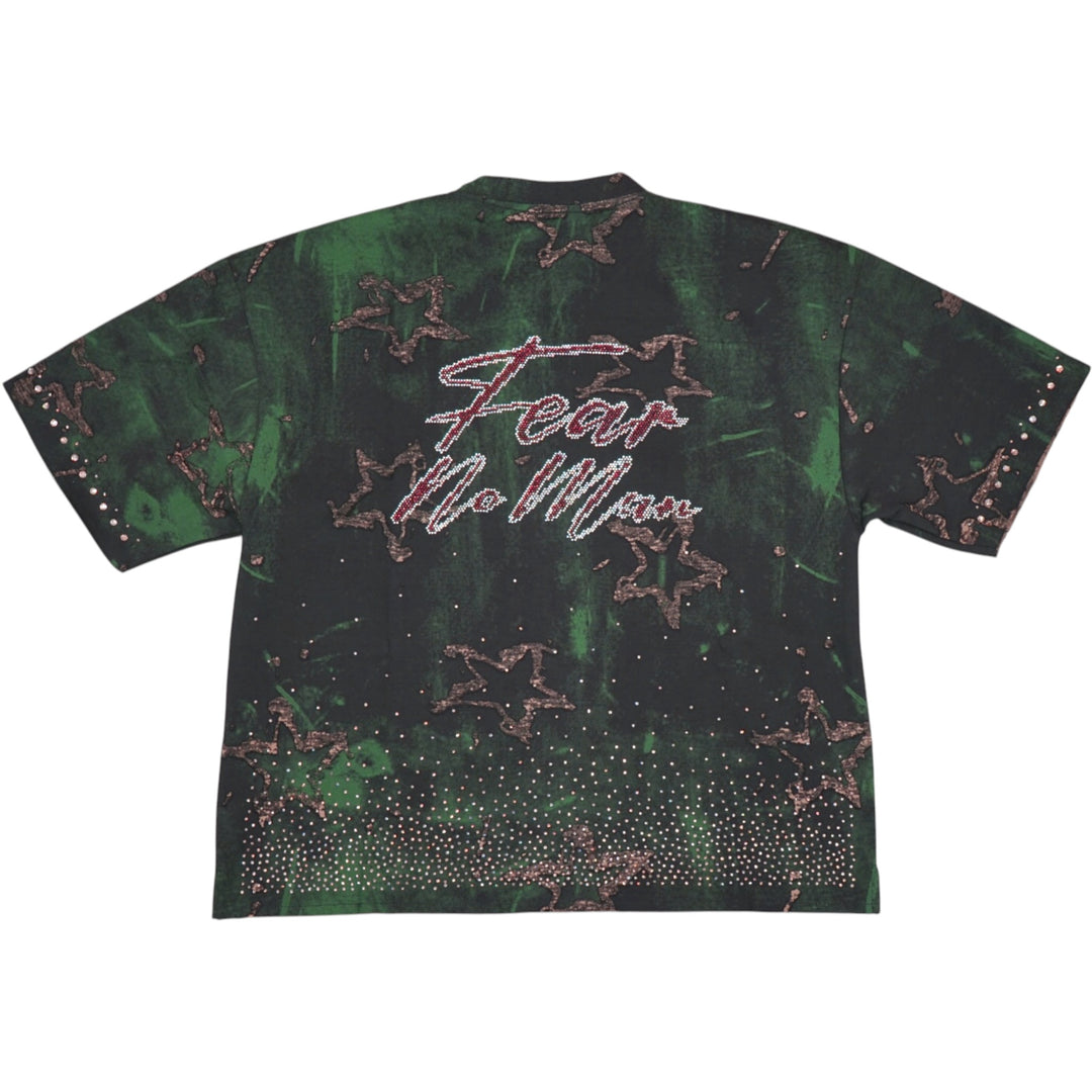 BKYS T1496 Fear No More Cropped Tee Black