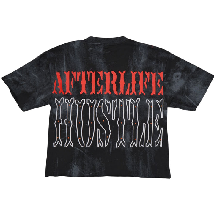 BKYS T1462 Hustle Cropped Tee Black