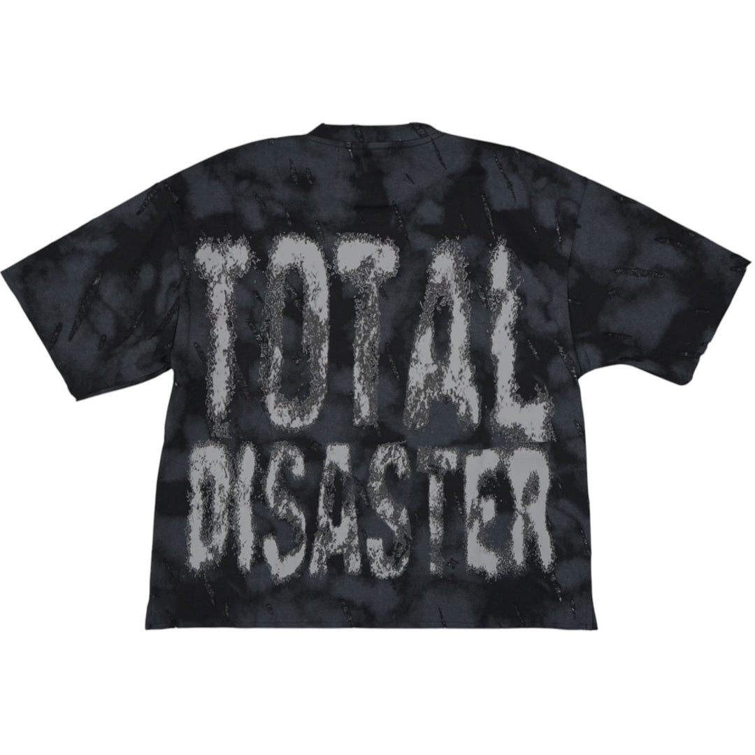BKYS T1479 Saint Cropped Tee Black