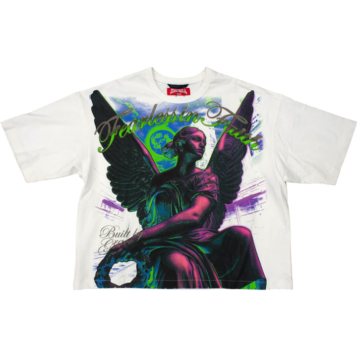 Chosen CS6166 Fearless In Faith Tee White