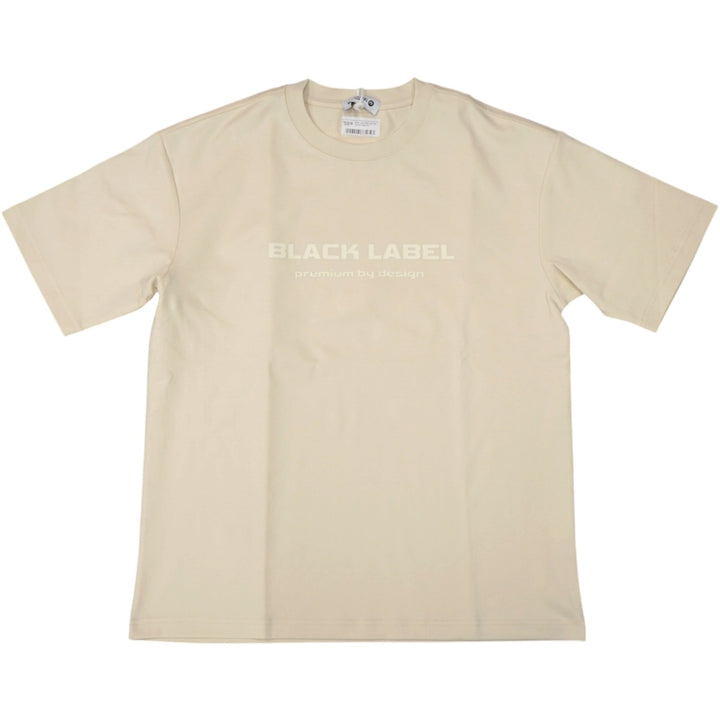 Black Label 888 Logo Tee Natural