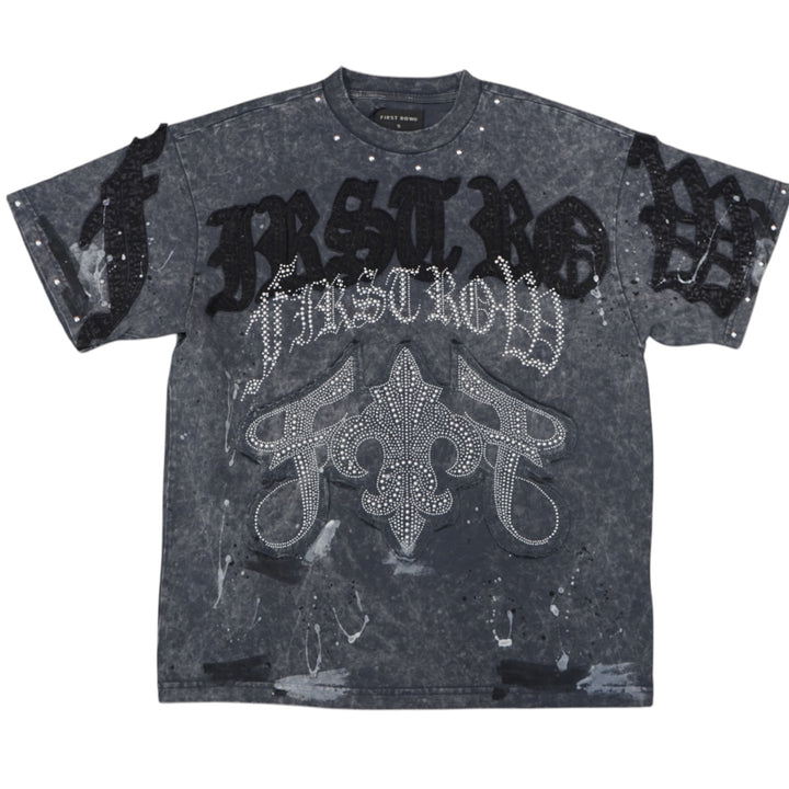 First Row Faith Dealer Fleur De Lis Tee Black