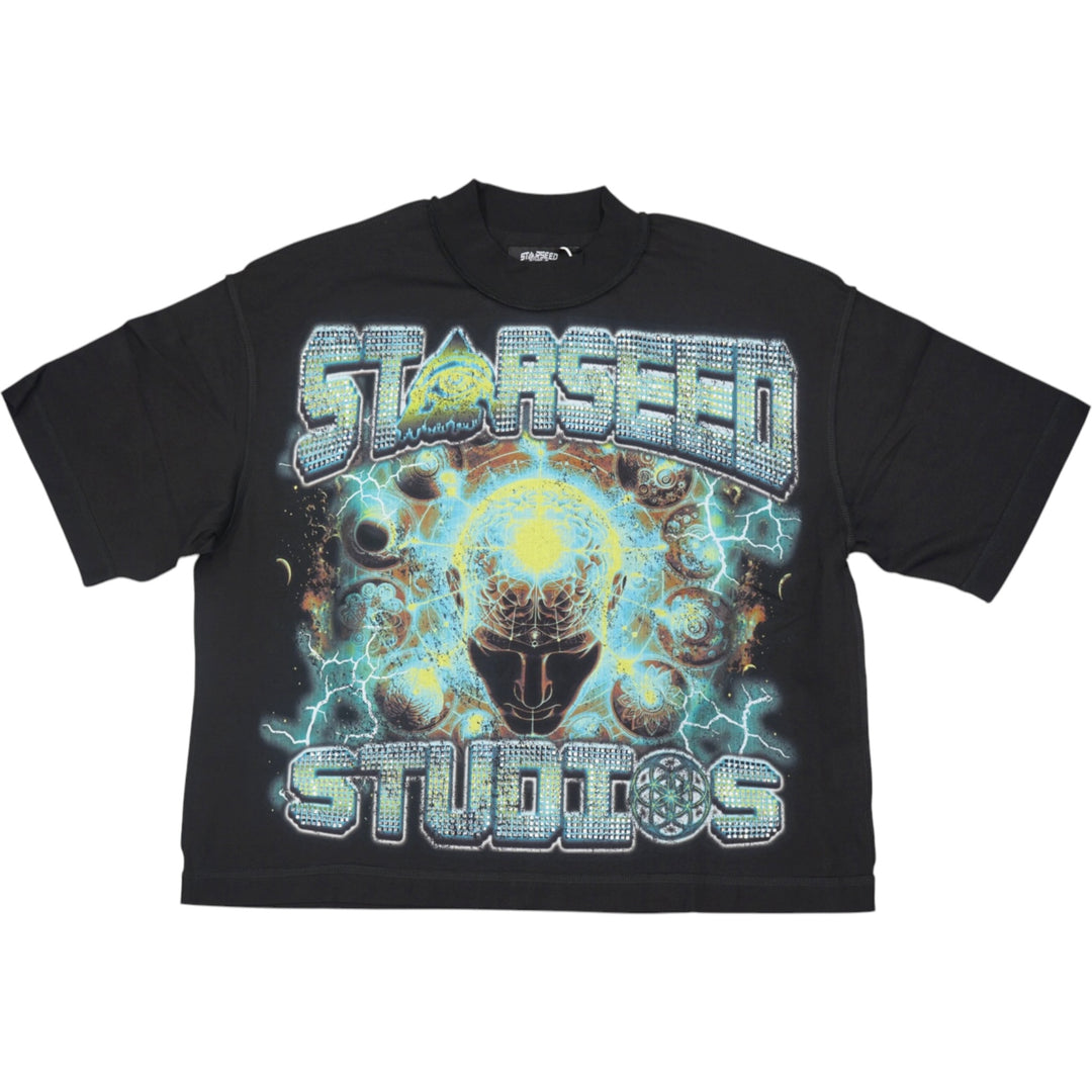 StarSeed Studio Aztec Tee Black