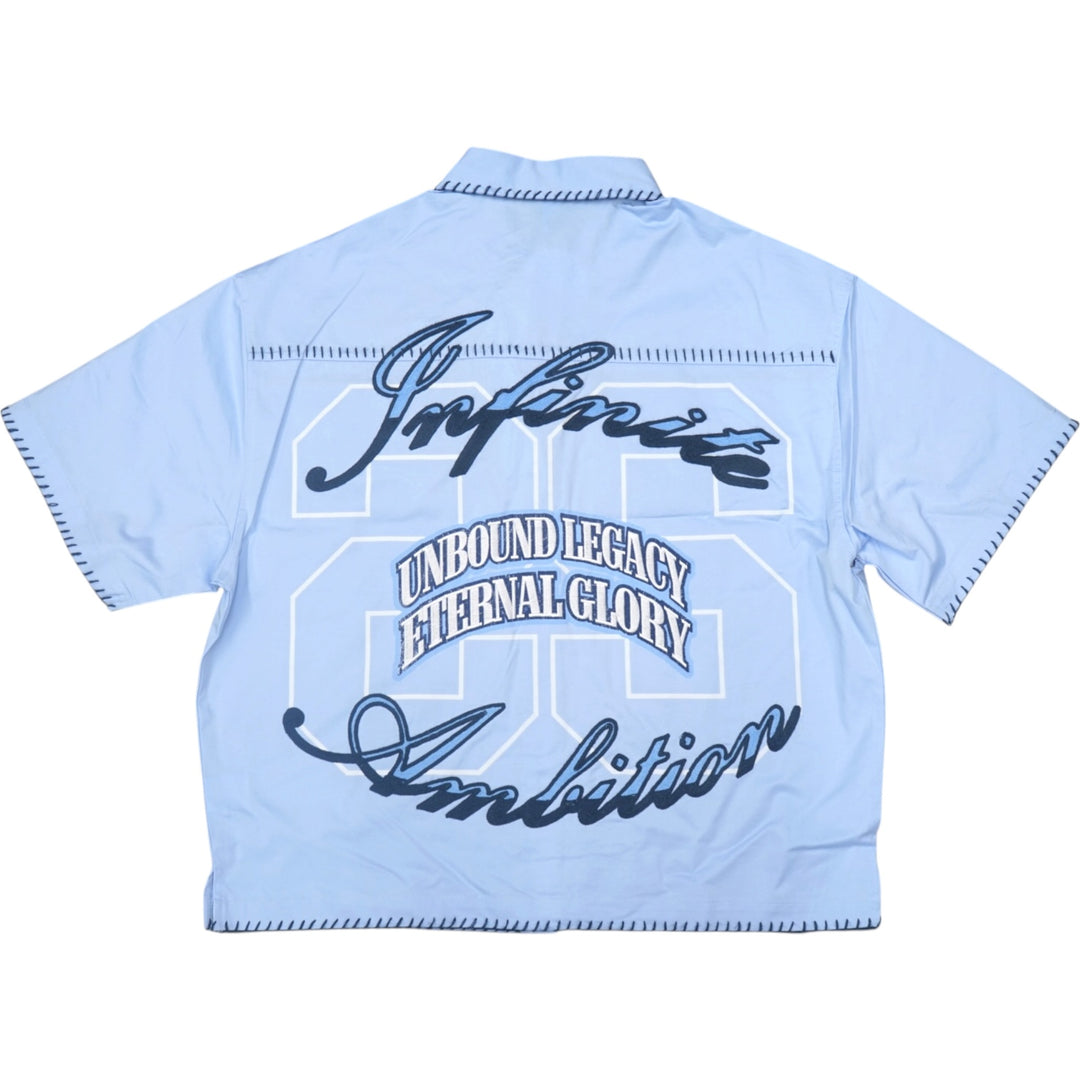 Smoke Rise Infinite Ambition Button Up Blue Bell