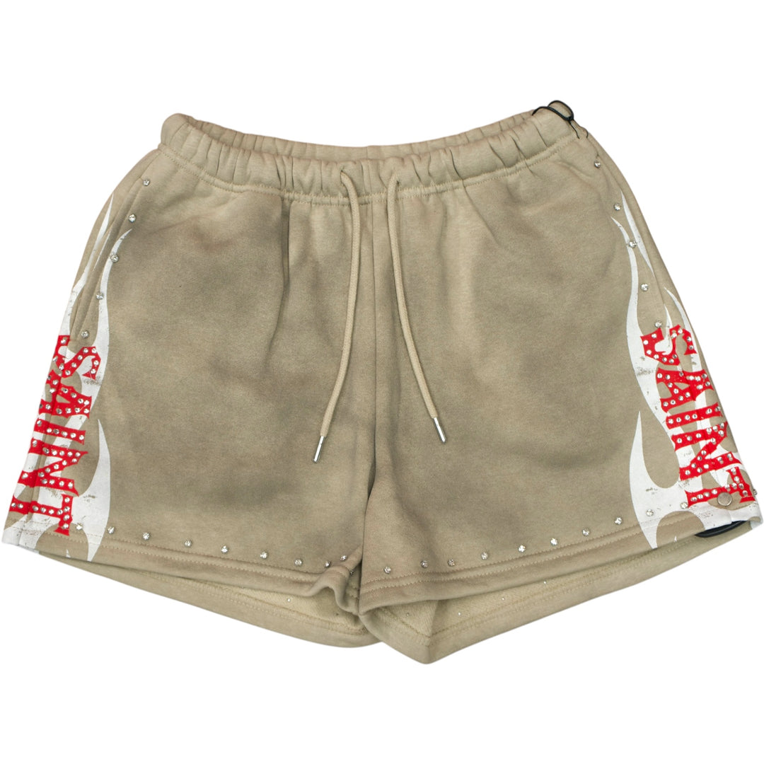 Original Saint Angel Tee And Short Set Acid Khaki