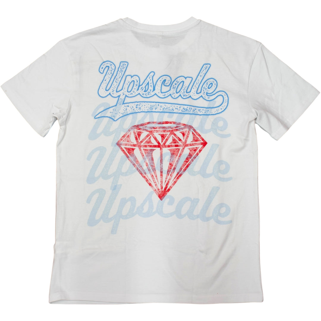 Upscale City Collage Tee White