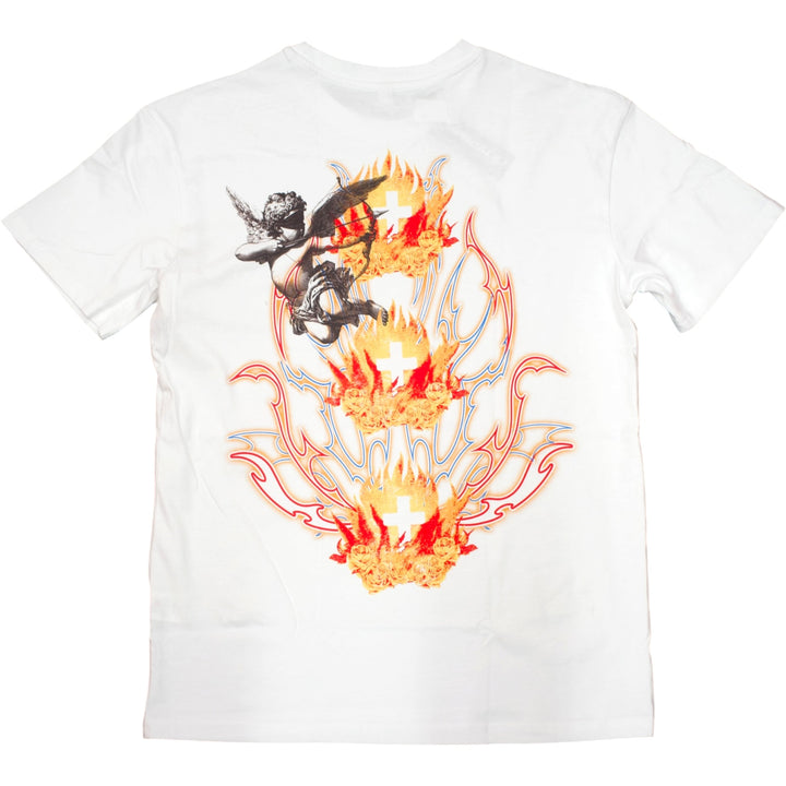 Upscale Never Surrender Tee White