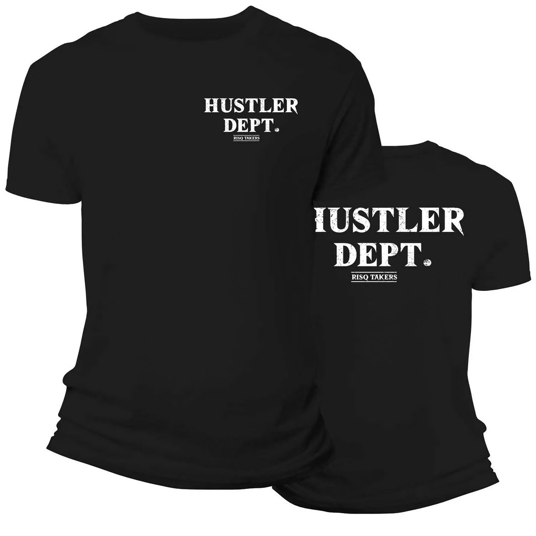 Risq Takers Hustler Dept T-Shirt Black