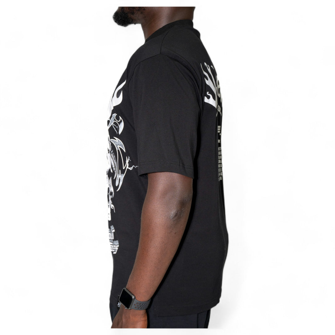 Juren Blocking Out Bad Vibes Tee Black