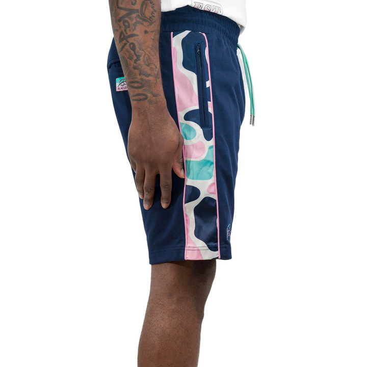 Blac Leaf Mindset Camo Knit Shorts