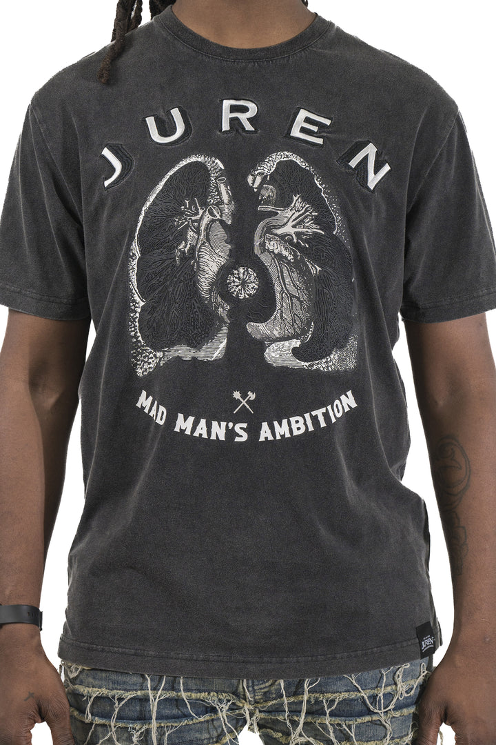 Juren Mad Mans Ambition Tee Acid Grey