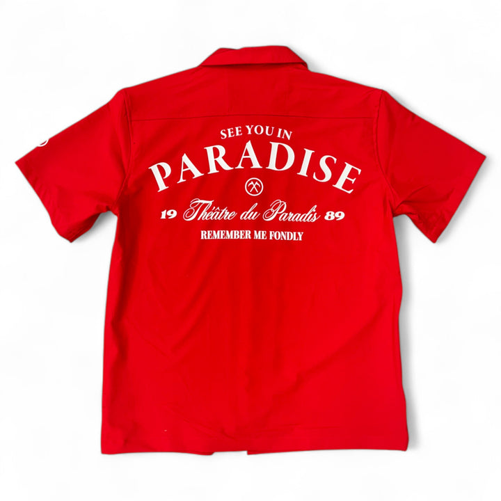 Jordan Craig SYIP Mechanic Button Up Red