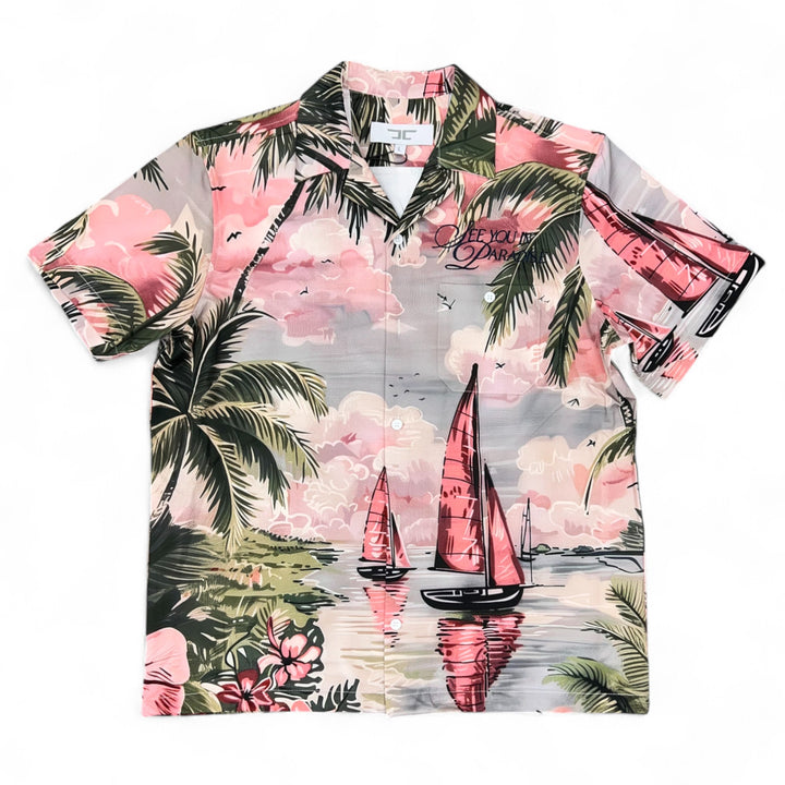 Jordan Craig Party Button Up Palm Beach