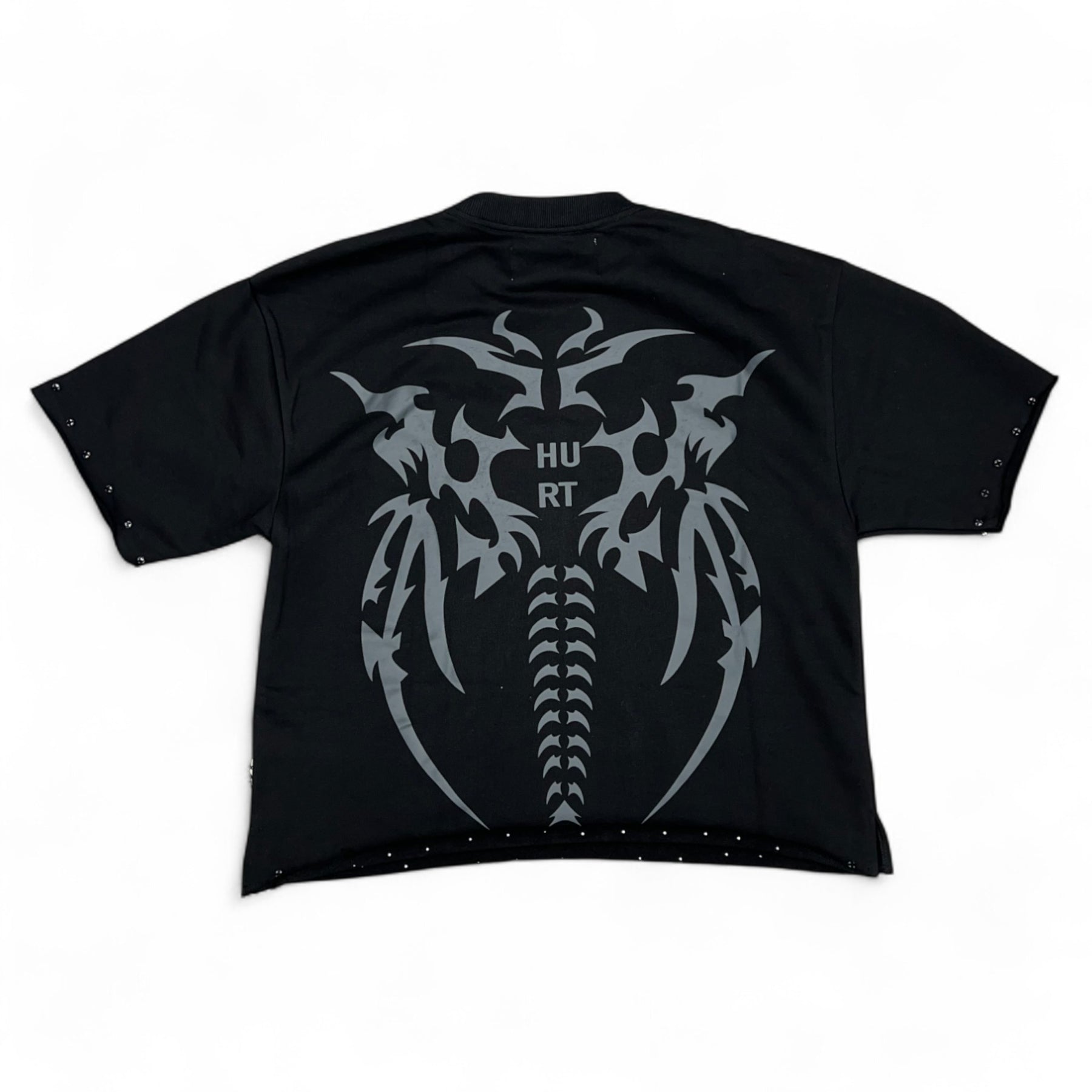 Bubblicious様　tシャツ ソックス BKYS T1285 Hurt Cropped Tee Black – Purple Carpet Miami
