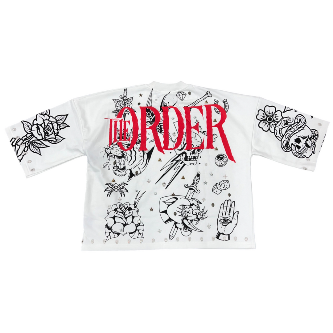 Dissorder DISS DS335 Tee Off White