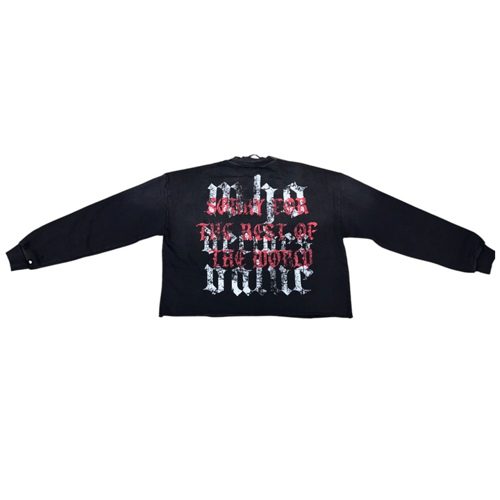 Rare Peace America Rhinestone Sweater Black