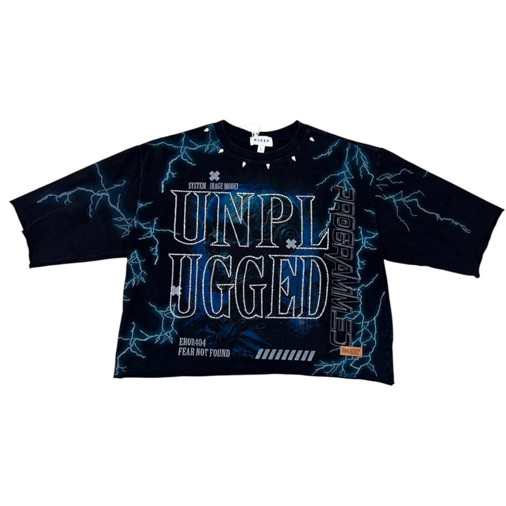 Kleep Gothic theme Crop Shirt Dustspire