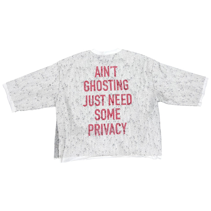 Kleep Double Layered Cop Shirt Relics White