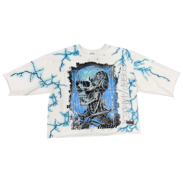 Kleep Gothic theme Crop Shirt Terrablast
