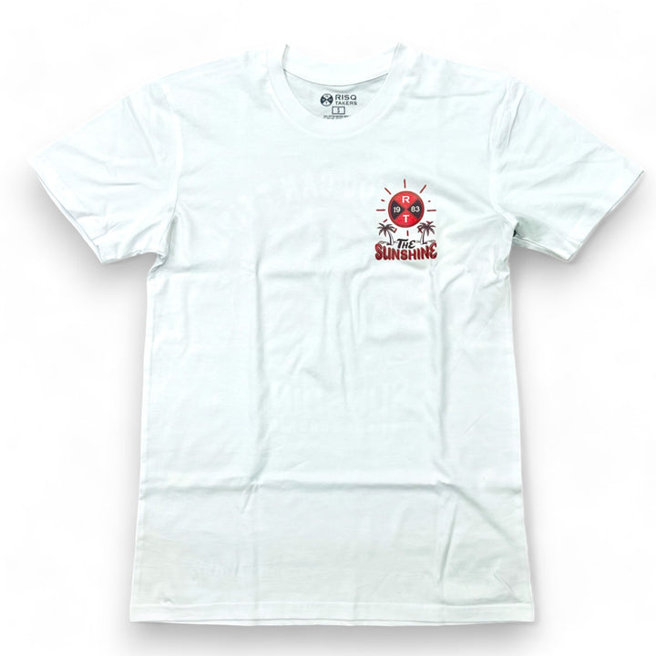 Risq Takers Sunshine Tee Wht