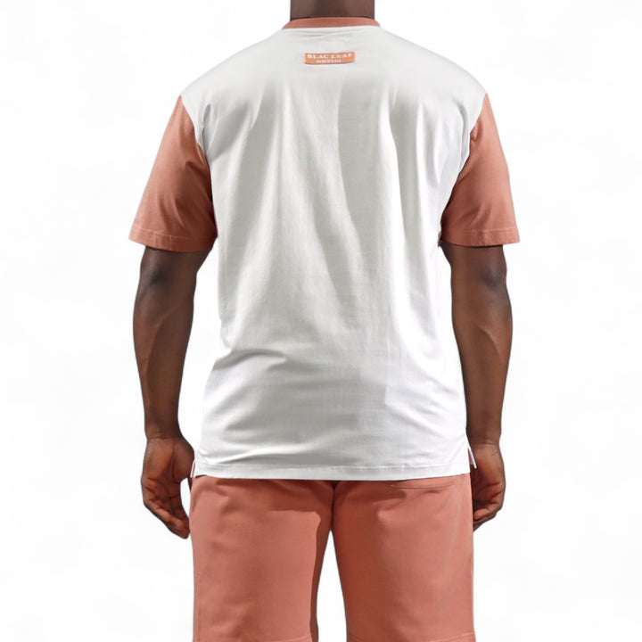 Blac Leaf Heart Of A Champion Salmon Big & Tall Shirt