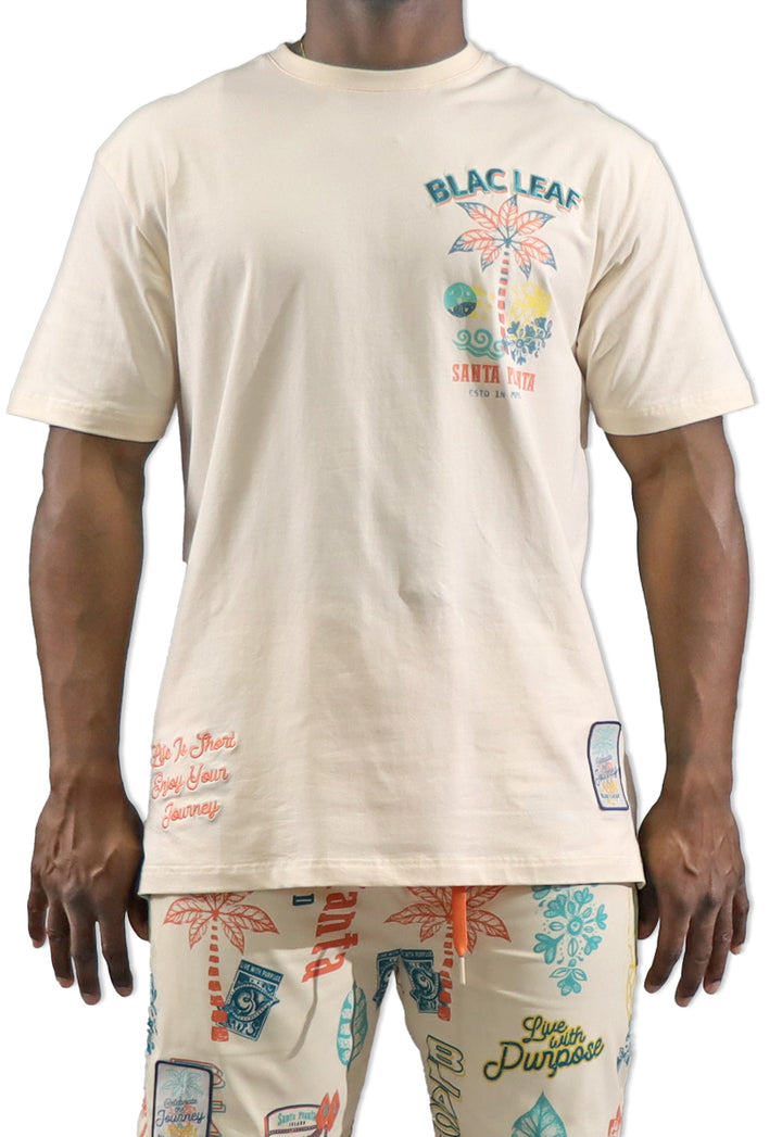 Blac Leaf Enjoy Life Shirt Natural