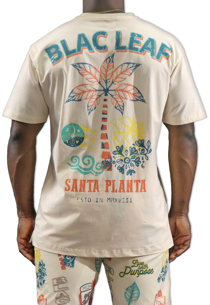 Blac Leaf Enjoy Life Shirt Natural
