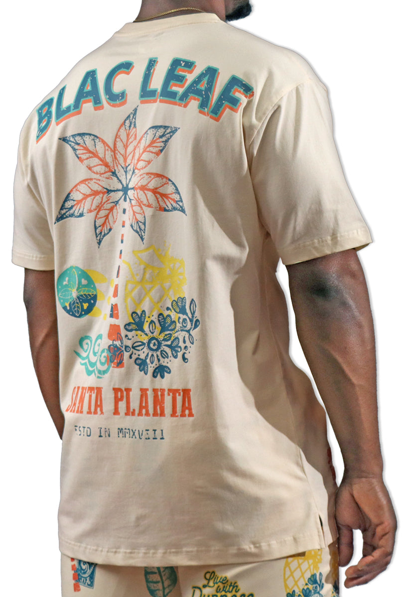 Blac Leaf Enjoy Life Shirt Natural