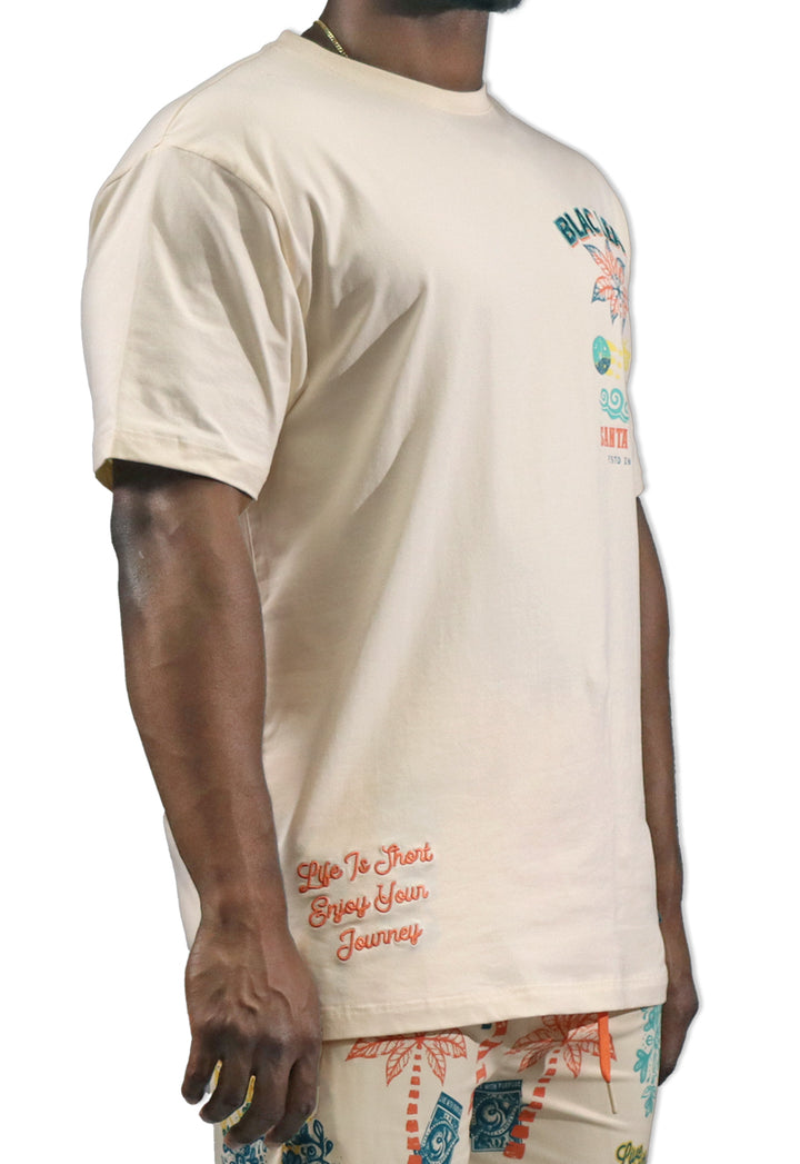 Blac Leaf Enjoy Life Shirt Natural
