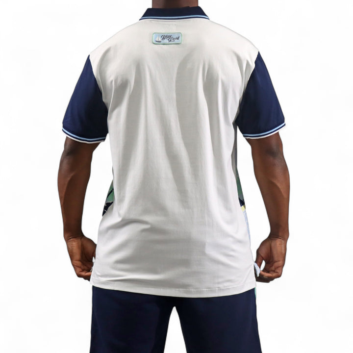 Blac Leaf Be Better Big & Tall Polo Navy