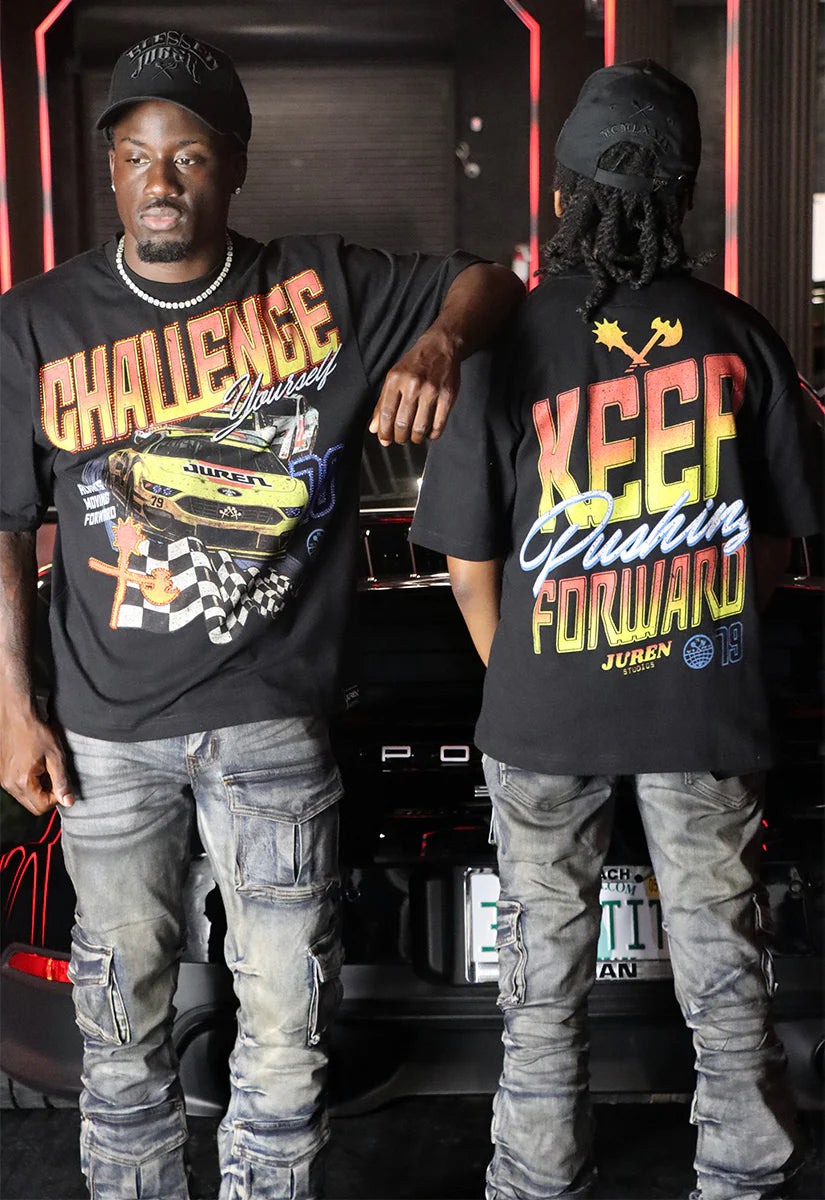 Juren Challenge Yourself Tee Black