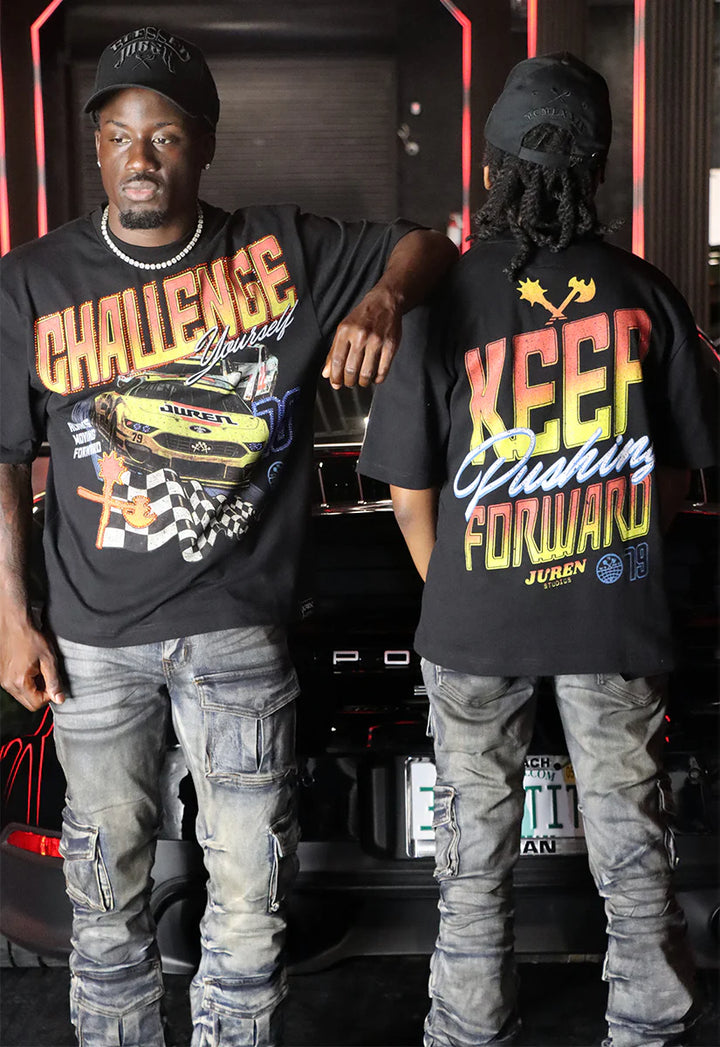 Juren Challenge Yourself Tee Black