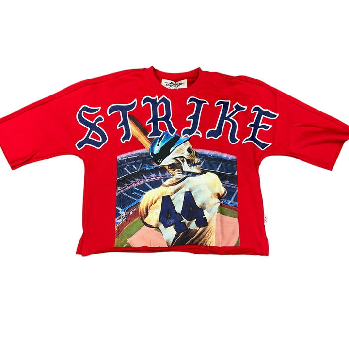 Bkys  Strike Cropped Tee Red