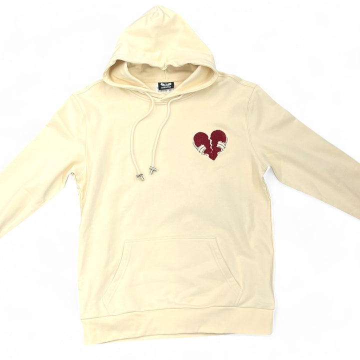 Reelistik Love Heart Club Hoodie Cream