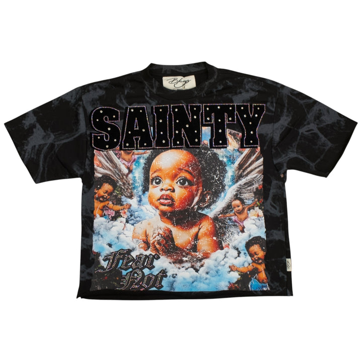 BKYS Sainty Cropped Shirt Black