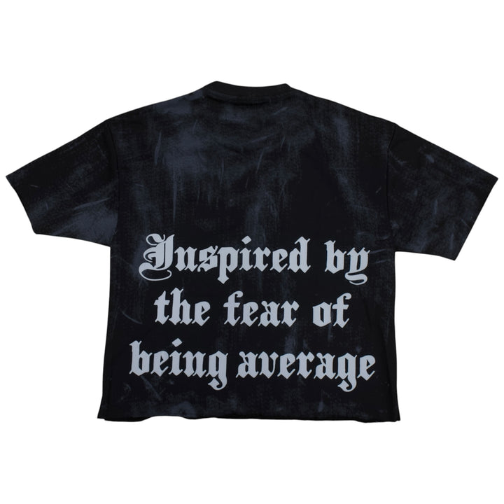 BKYS Burnt Cropped Shirt Black