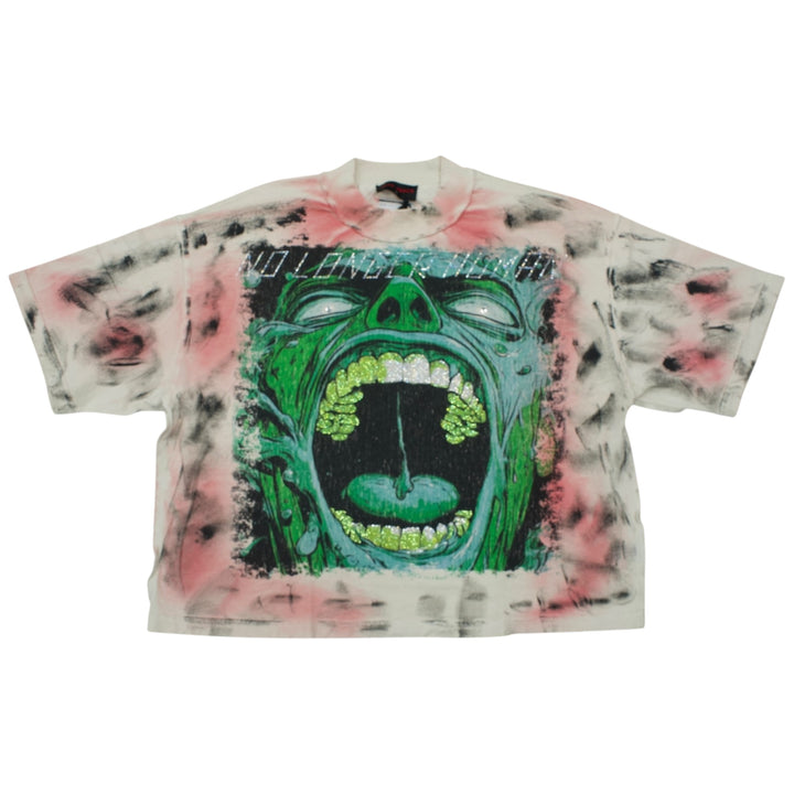 Rare Peace RT5054 Crop Shirt Ecru