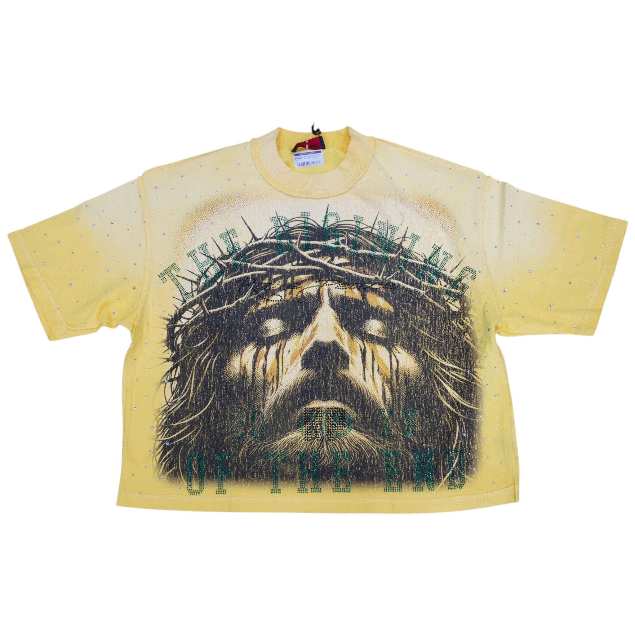Rare Peace RT5061 Crop Shirt Yellow – Purple Carpet Miami