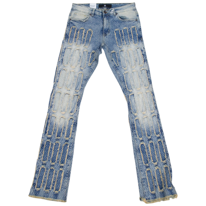 Focus Multi Layer Stone Denim Vintage
