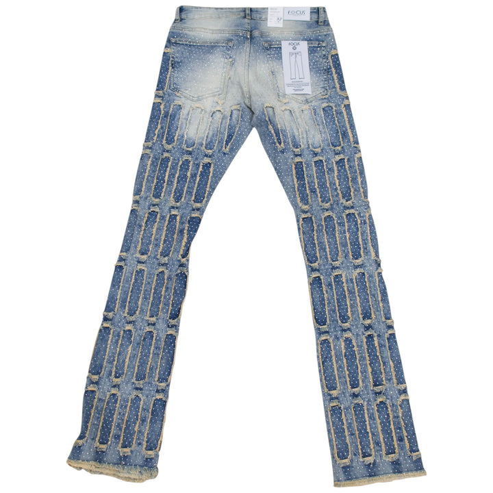 Focus Multi Layer Stone Denim Vintage