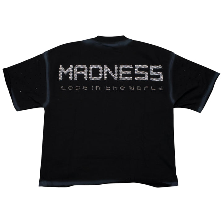 BKYS T1381 Madness Cropped Shirt Black