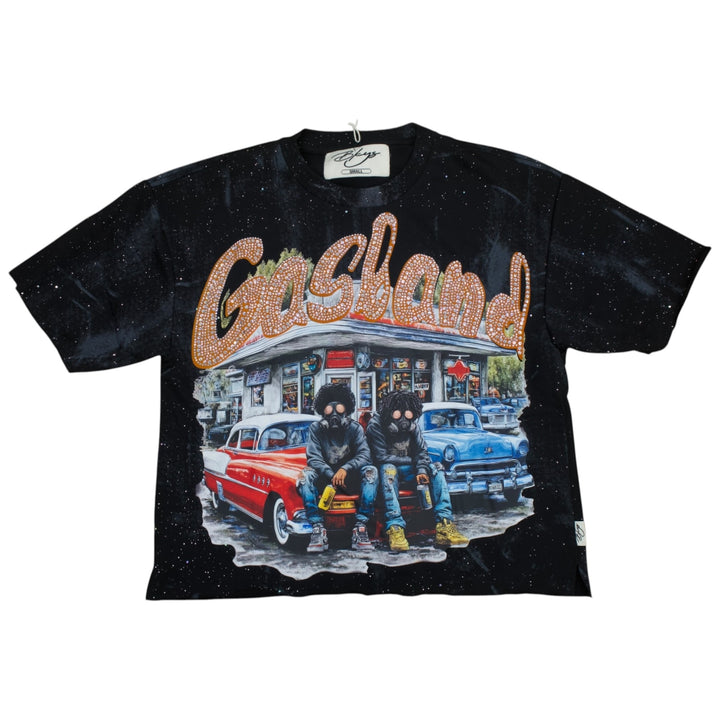 BKYS Gasland Cropped Shirt Black
