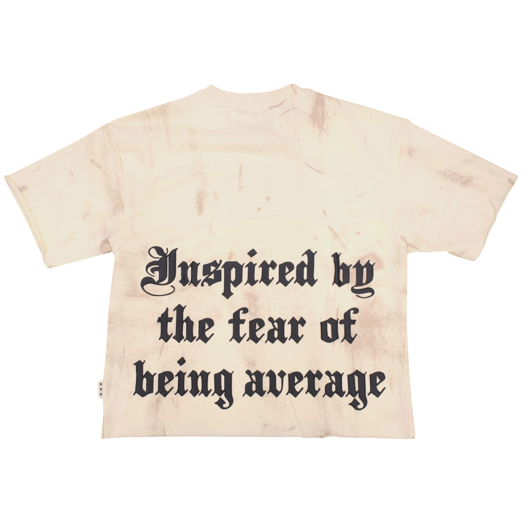 BKYS  Burnt Cropped Shirt Beige