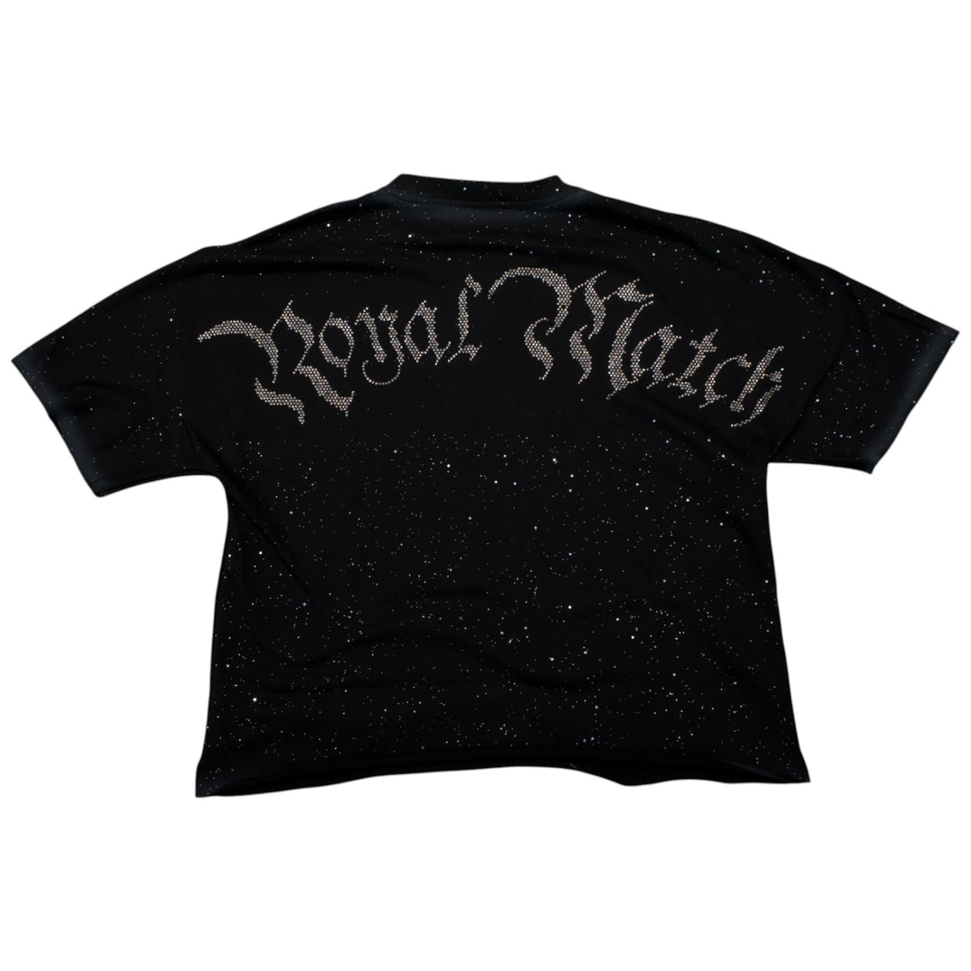 BKYS T1390 Royal Match Cropped Shirt Black